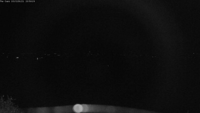 Lake Travis webcam, August 21, 2015 8:05 PM CT