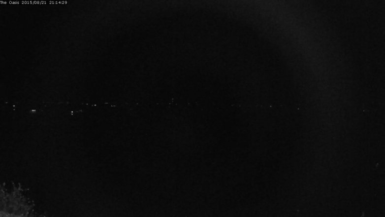 Lake Travis webcam, August 21, 2015 8:20 PM CT