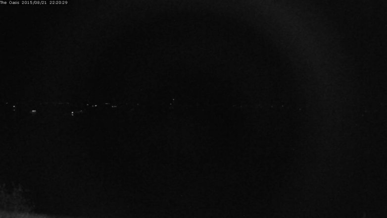 Lake Travis webcam, August 21, 2015 9:25 PM CT