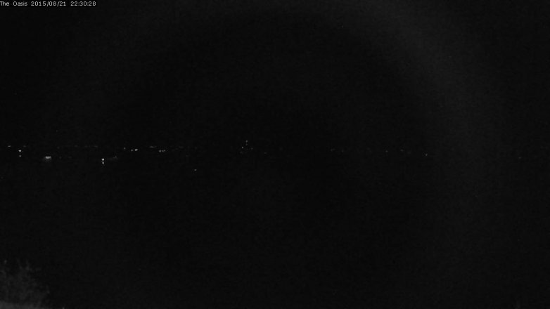 Lake Travis webcam, August 21, 2015 9:35 PM CT