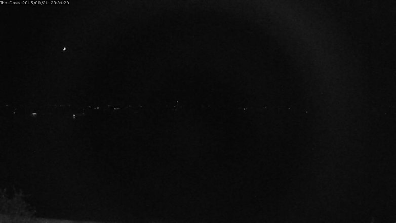 Lake Travis webcam, August 21, 2015 10:40 PM CT
