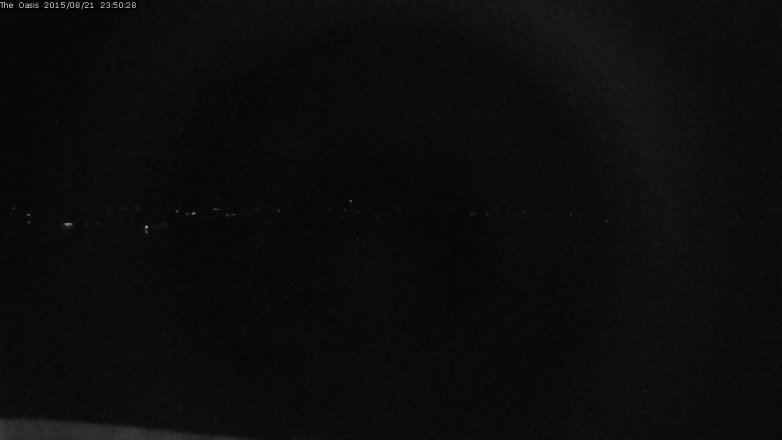 Lake Travis webcam, August 21, 2015 10:55 PM CT