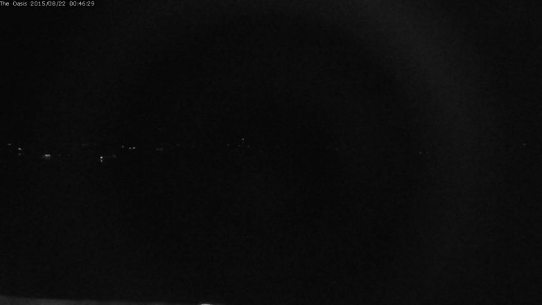 Lake Travis webcam, August 21, 2015 11:55 PM CT