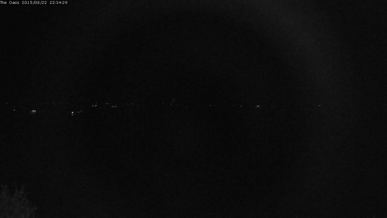 Lake Travis webcam, August 22, 2015 9:40 PM CT