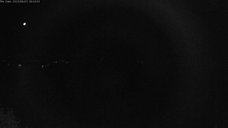 Lake Travis webcam, August 22, 2015 11:15 PM CT