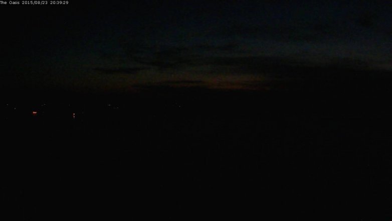 Lake Travis webcam, August 23, 2015 7:45 PM CT