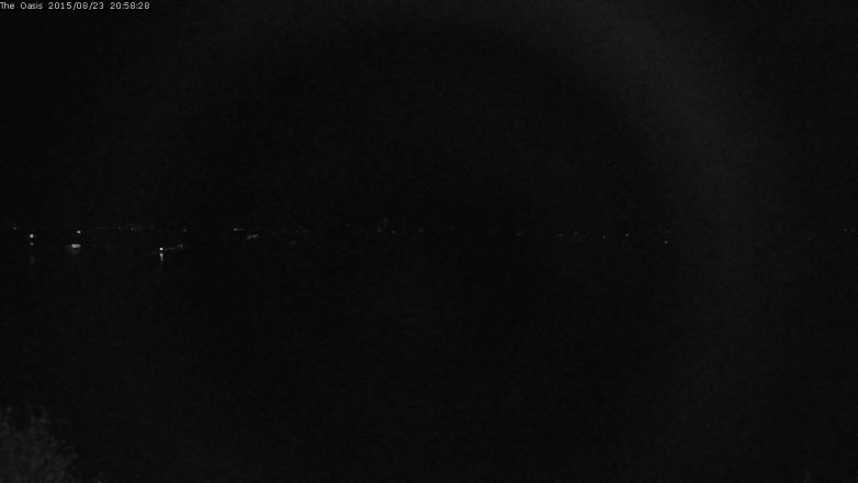 Lake Travis webcam, August 23, 2015 8:05 PM CT
