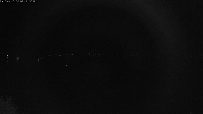 Lake Travis webcam, August 23, 2015 8:55 PM CT