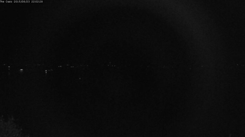 Lake Travis webcam, August 23, 2015 9:10 PM CT