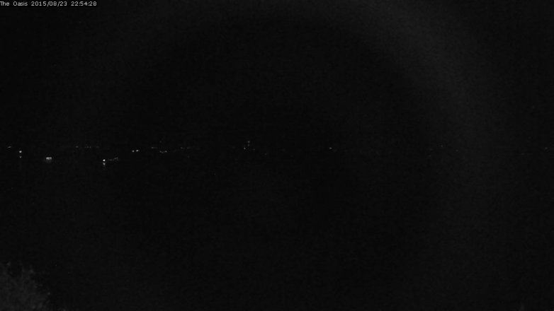 Lake Travis webcam, August 23, 2015 10:00 PM CT