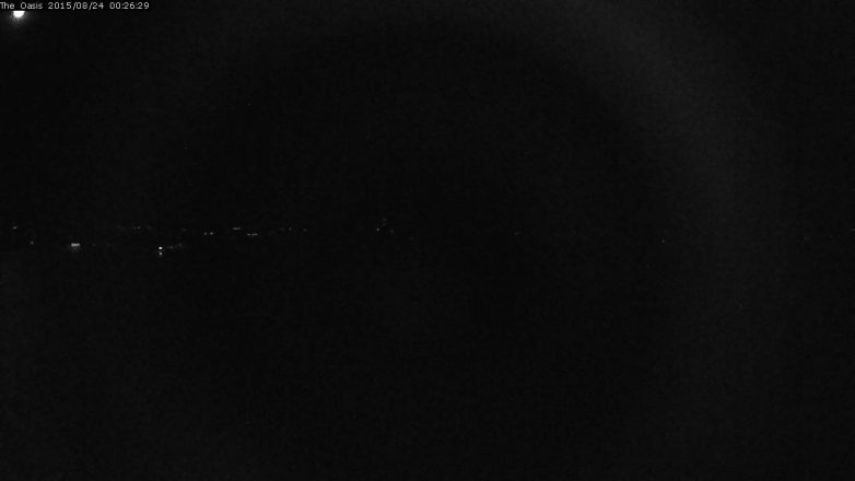 Lake Travis webcam, August 23, 2015 11:35 PM CT