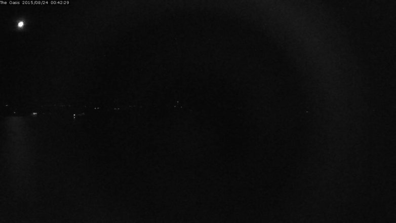Lake Travis webcam, August 23, 2015 11:50 PM CT