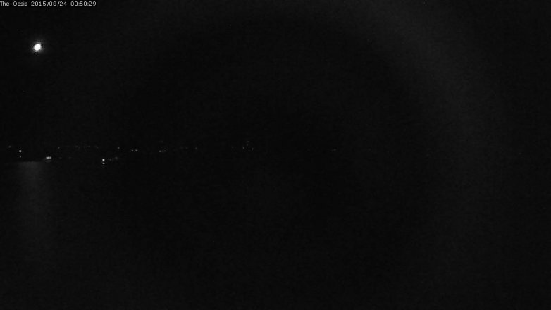 Lake Travis webcam, August 23, 2015 11:55 PM CT