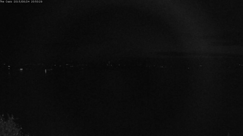 Lake Travis webcam, August 24, 2015 7:55 PM CT