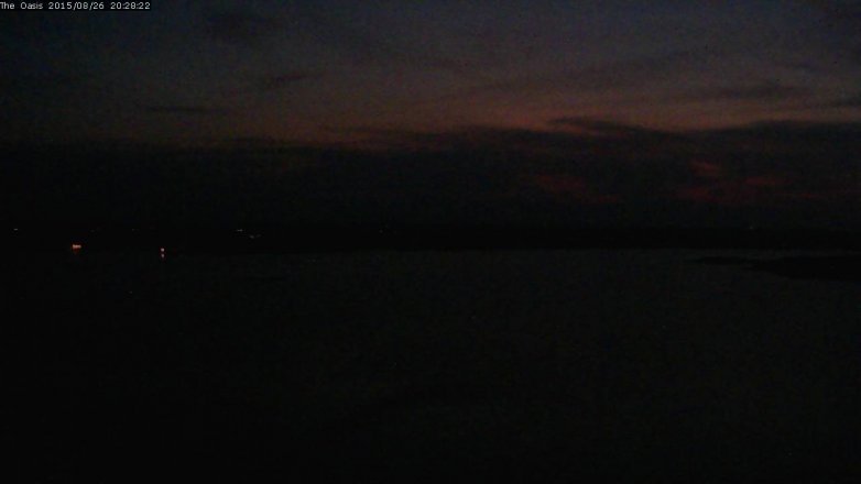 Lake Travis webcam, August 26, 2015 7:35 PM CT