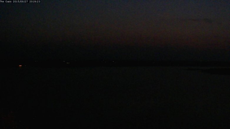 Lake Travis webcam, August 27, 2015 7:30 PM CT