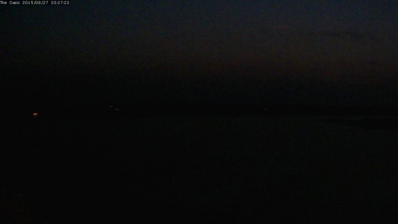 Lake Travis webcam, August 27, 2015 7:35 PM CT