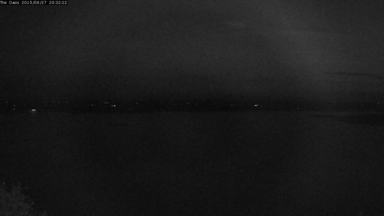 Lake Travis webcam, August 27, 2015 7:40 PM CT