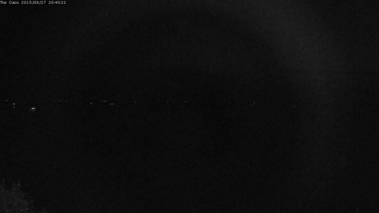 Lake Travis webcam, August 27, 2015 7:45 PM CT