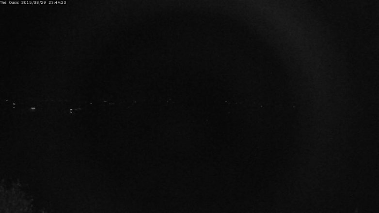 Lake Travis webcam, August 29, 2015 10:50 PM CT