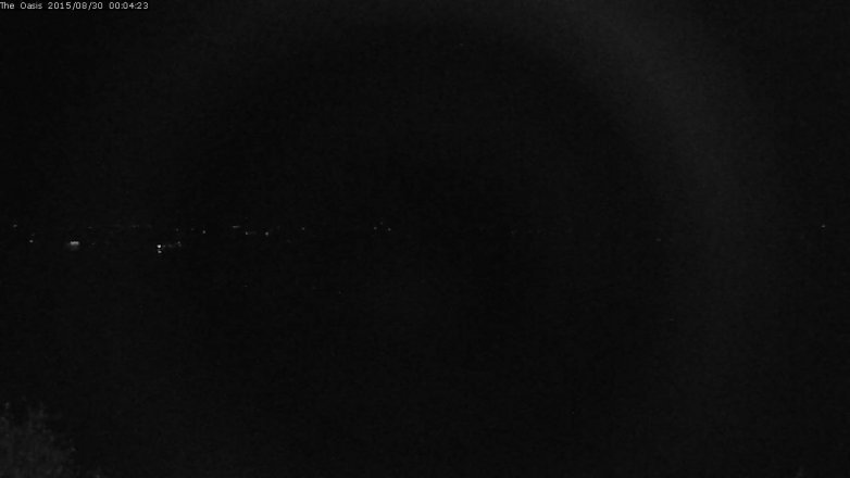 Lake Travis webcam, August 29, 2015 11:10 PM CT