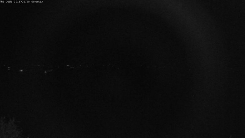 Lake Travis webcam, August 29, 2015 11:15 PM CT