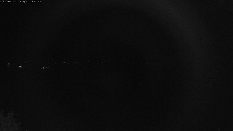 Lake Travis webcam, August 29, 2015 11:20 PM CT