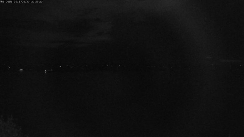 Lake Travis webcam, August 30, 2015 7:35 PM CT