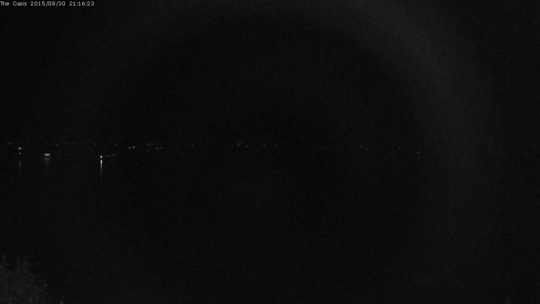 Lake Travis webcam, August 30, 2015 8:20 PM CT