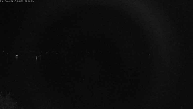 Lake Travis webcam, August 30, 2015 8:40 PM CT