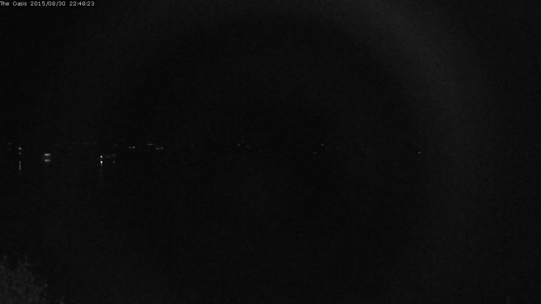 Lake Travis webcam, August 30, 2015 9:55 PM CT