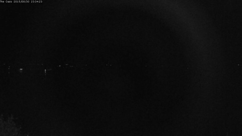 Lake Travis webcam, August 30, 2015 10:40 PM CT