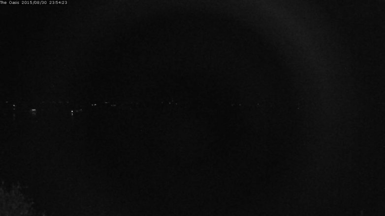 Lake Travis webcam, August 30, 2015 11:00 PM CT