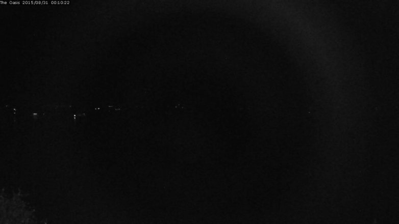 Lake Travis webcam, August 30, 2015 11:15 PM CT