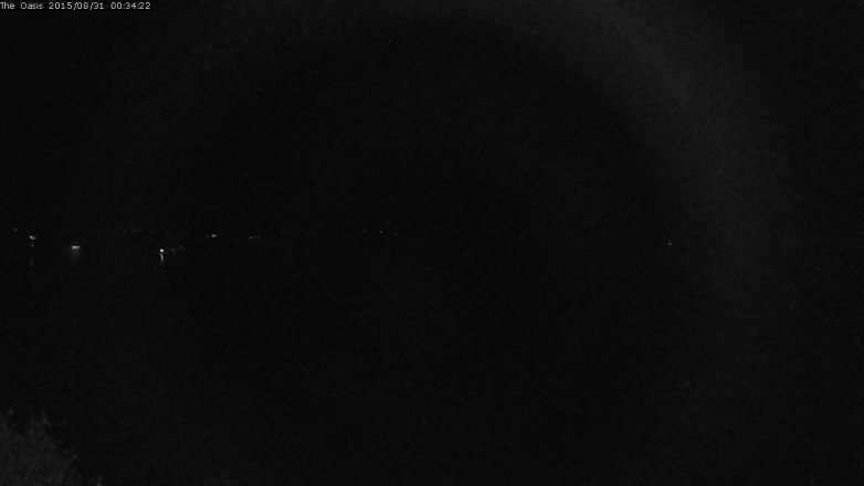 Lake Travis webcam, August 30, 2015 11:40 PM CT