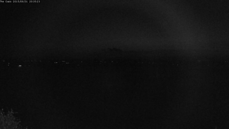 Lake Travis webcam, August 31, 2015 7:40 PM CT
