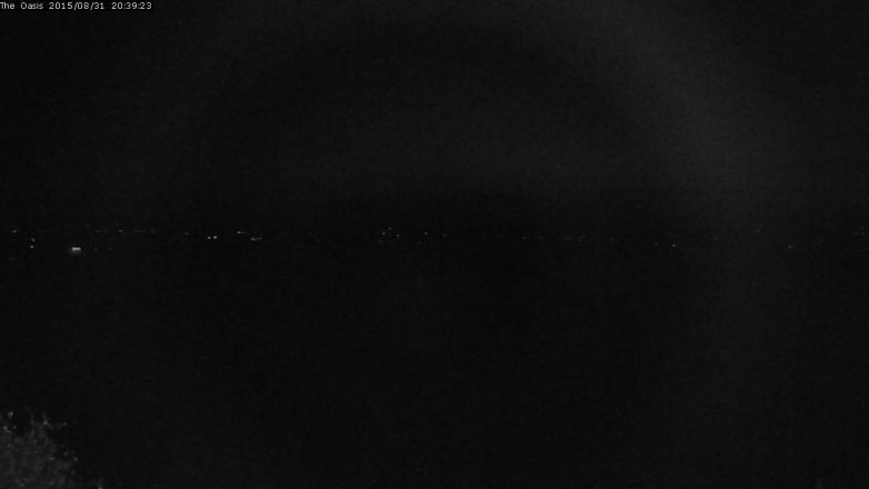 Lake Travis webcam, August 31, 2015 7:45 PM CT