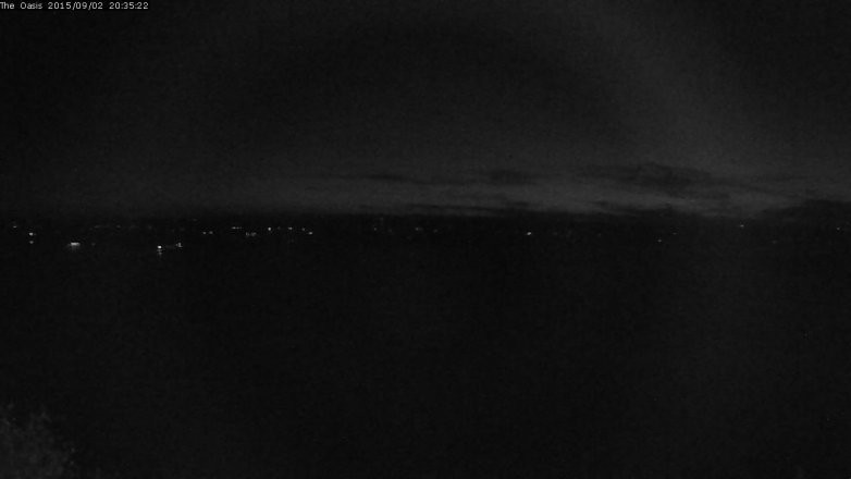 Lake Travis webcam, September 2, 2015 7:40 PM CT