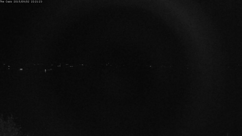 Lake Travis webcam, September 2, 2015 9:30 PM CT