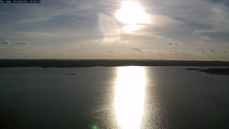 Lake Travis webcam, September 3, 2015 6:00 PM CT