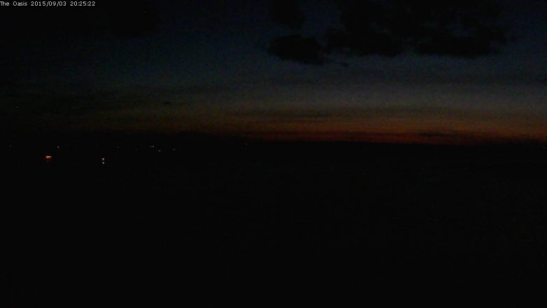 Lake Travis webcam, September 3, 2015 7:30 PM CT