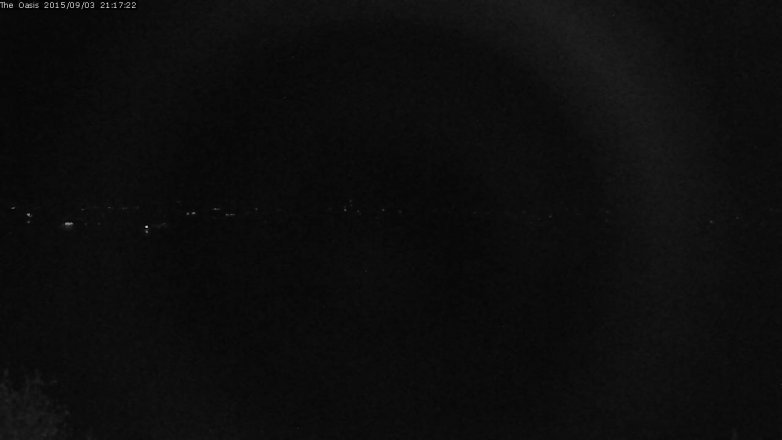 Lake Travis webcam, September 3, 2015 8:25 PM CT