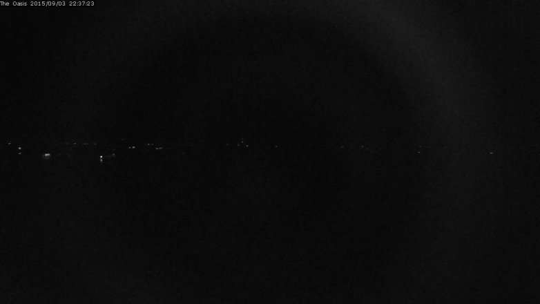Lake Travis webcam, September 3, 2015 9:45 PM CT