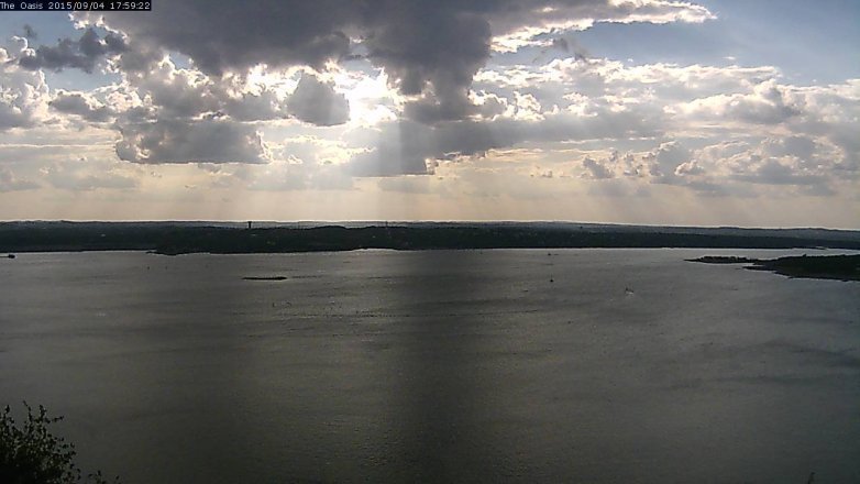 Lake Travis webcam, September 4, 2015 5:05 PM CT
