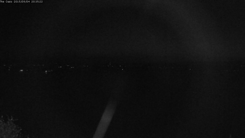 Lake Travis webcam, September 4, 2015 7:40 PM CT