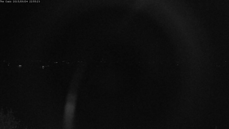 Lake Travis webcam, September 4, 2015 10:00 PM CT