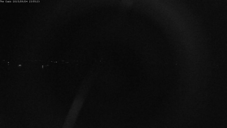 Lake Travis webcam, September 4, 2015 11:00 PM CT