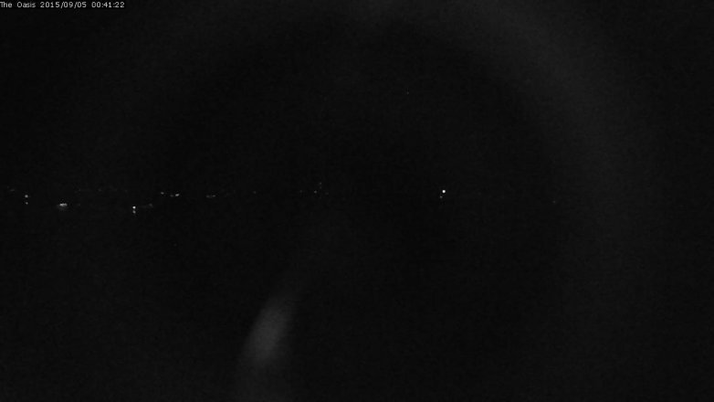 Lake Travis webcam, September 4, 2015 11:50 PM CT