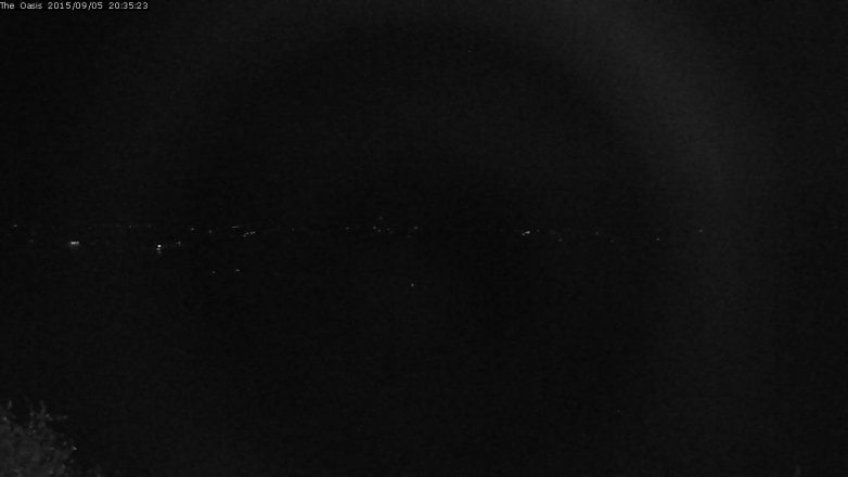Lake Travis webcam, September 5, 2015 7:40 PM CT