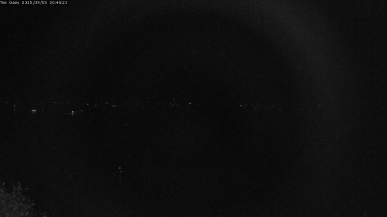 Lake Travis webcam, September 5, 2015 7:50 PM CT